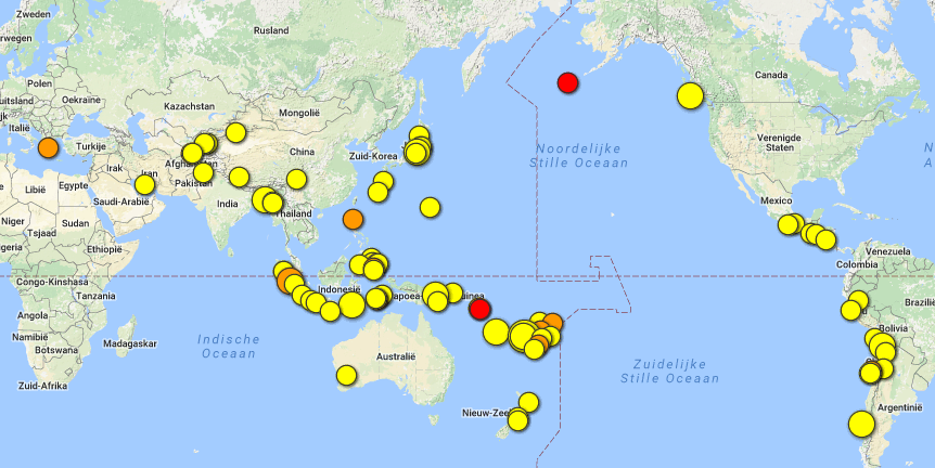 Mapping Earthquakes How To Use Maptitude And Mappoint