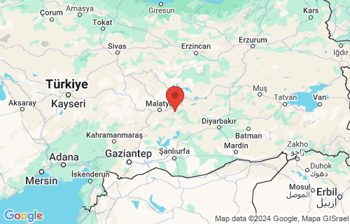  Doğanyol, Turkey earthquake location