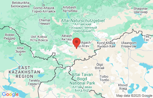  Kosh-Agach, Russia earthquake location