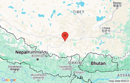  Rikaze, China earthquake location