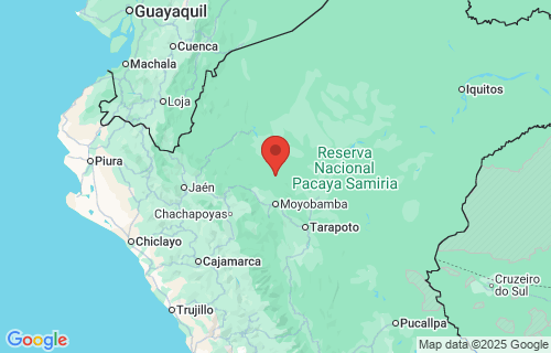  Moyobamba, Peru earthquake location