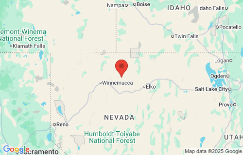  Valmy, Nevada earthquake location