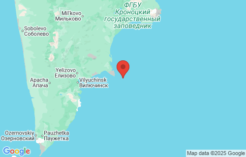 Petropavlovsk-Kamchatsky, Russia earthquake location