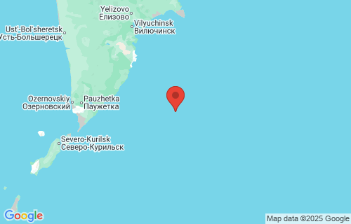 latest earthquake today location