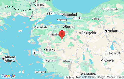  Simav, Turkey earthquake location
