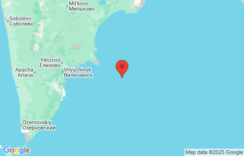 latest earthquake today location