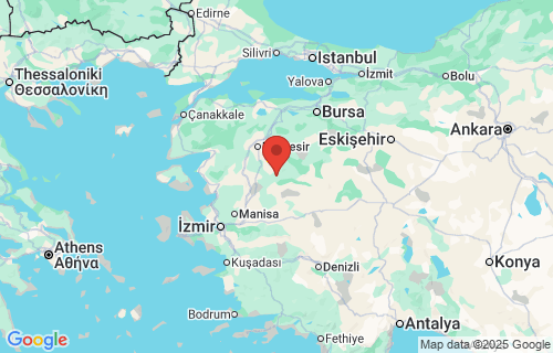 Turkey earthquake location  Sındırgı, Turkey earthquake location