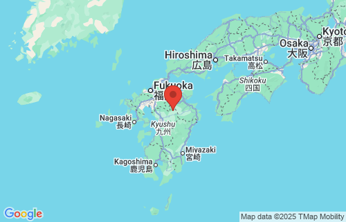 Japan earthquake location Aso, Japan earthquake location