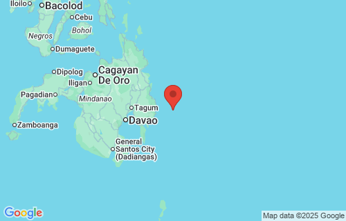latest earthquake today location