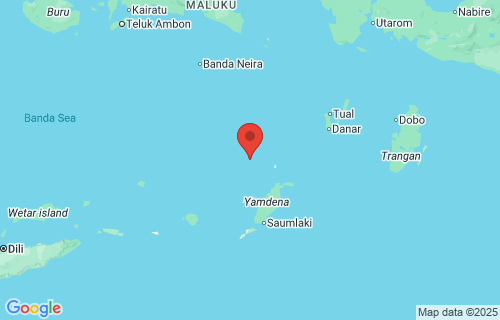 latest earthquake today location