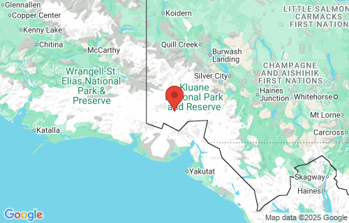  Yakutat, Alaska earthquake location