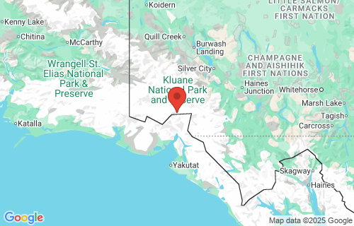  Yakutat, Alaska earthquake location