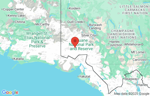  Yakutat, Alaska earthquake location